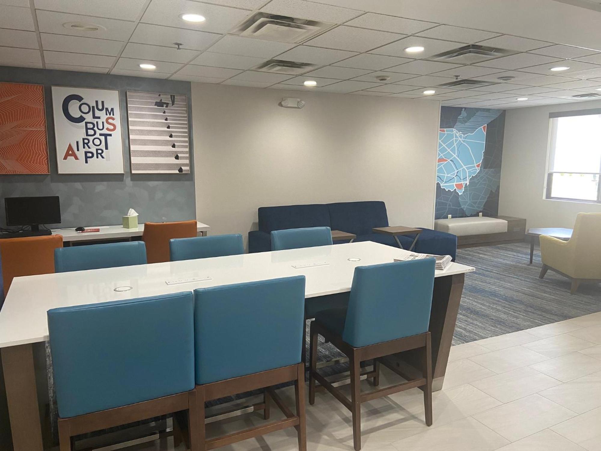 Holiday Inn Express Hotel & Suites Columbus Airport By Ihg Gahanna Екстер'єр фото